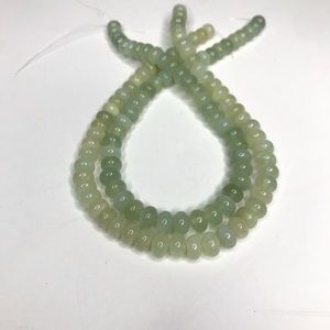 SALE♦️3/$25 (2) Strands Green Stone Beads